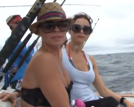 girls on a boat