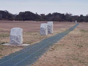 Flight path of the December 7, 1903 Wright Flyer flights. NPS photo