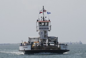 The ferry Roanoke on Hatteras Island/Ocracoke run. Photo, NCDOT.