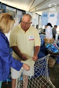 Michael Peele at last year's Outer Banks Seafood Festival.
