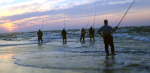 Surf action is excellent in the fall on the Outer Banks.