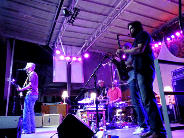JJ Grey and Mofro, Friday night at the Mustang Music Festival.