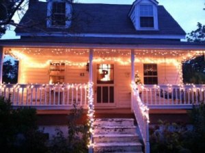 Ocracoke dresses up for the holidays. Photo courtesy of Ocracoke Current