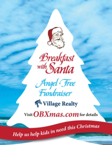 The annual Breakfast with Santa event is on Sunday 7 December, 9am-1pm.