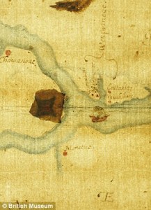 map of lost colony