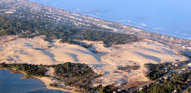 large sand dune