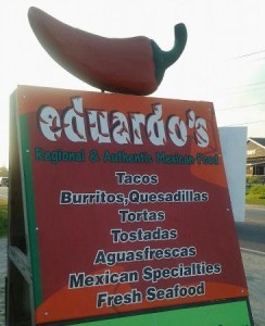 Eduardo's Taco Stand has become a favorite stop for islanders and tourists. Photo swiped from Trip Advisor.