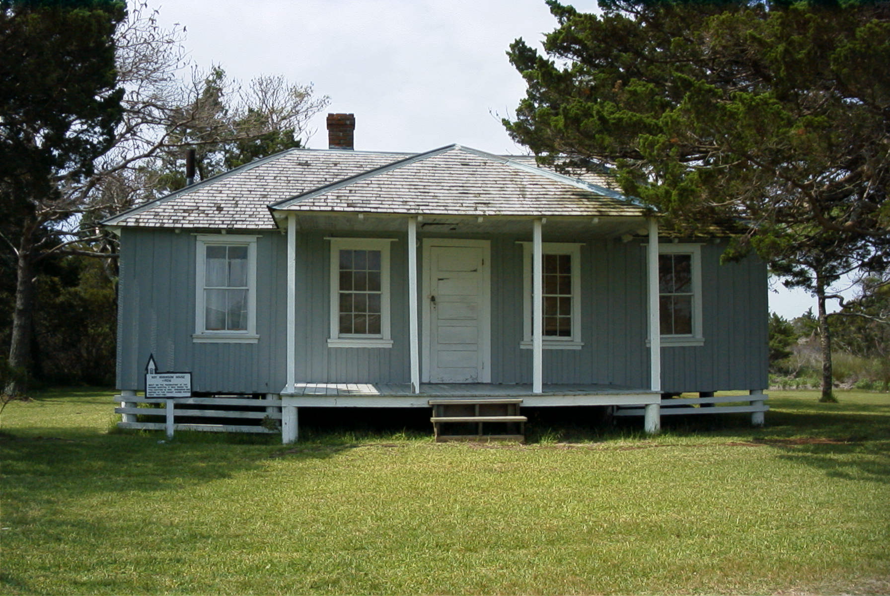 old house on deserted island