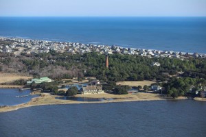 aerial view of corolla light