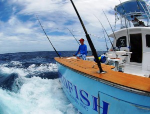 charter boat headed for gulfstream