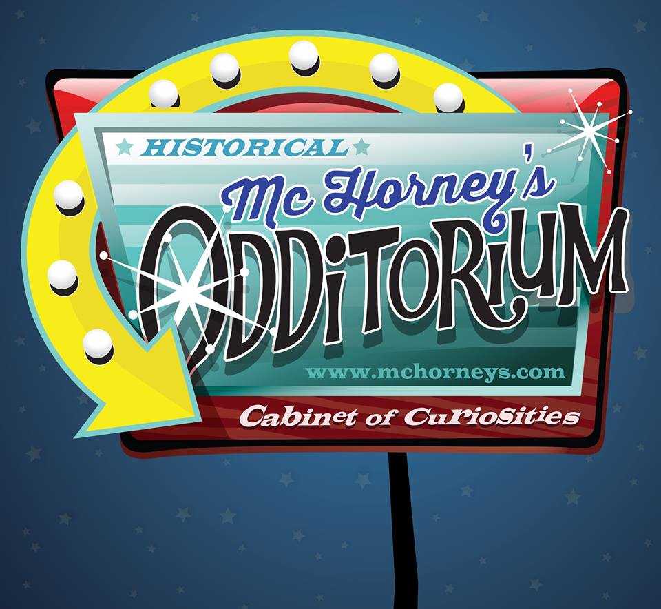 McHorney's Odditorium sign