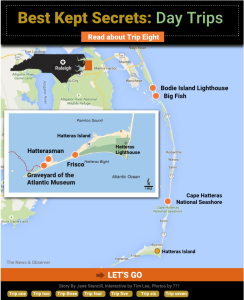 news & observer map