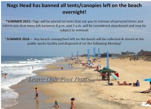 list of nags head beach rules
