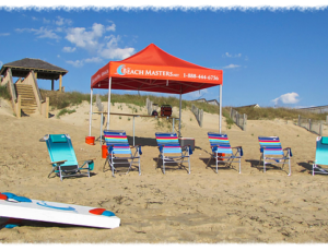 A rockin' BeachMasters setup will keep you cool!