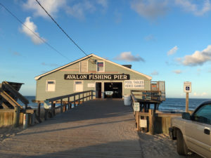 Avalon pier in Kill Devil Hills.