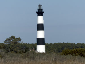 Standing sentry over Oregon Inlet. Bodie Island Lighthouse. Photo, Kip Tabb.