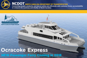 Passenger Ferry Service should be available by summer, according to NCDOT.