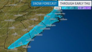 Wednesday forecast from The Weather Channel.